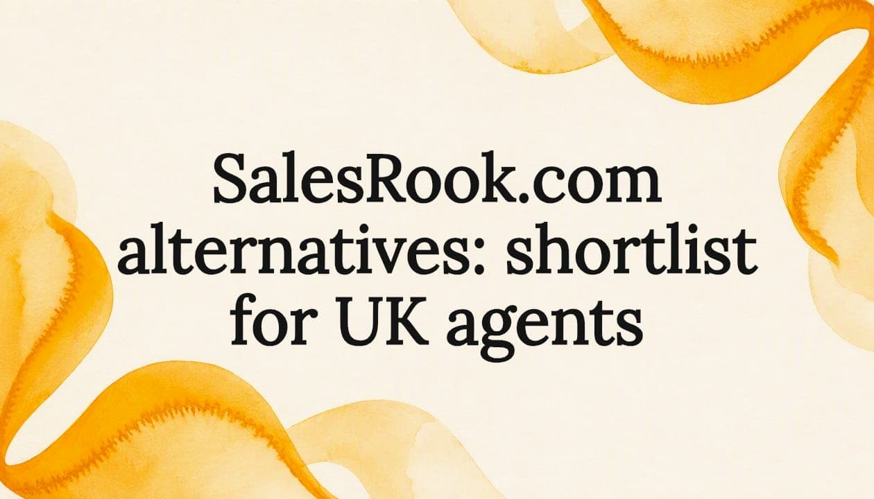 SalesRook.com alternatives: shortlist for UK agents