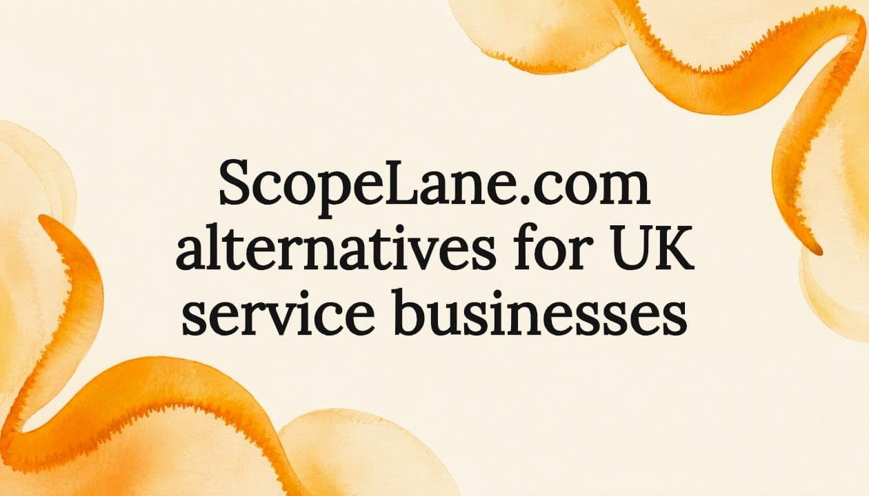ScopeLane.com alternatives for UK service businesses